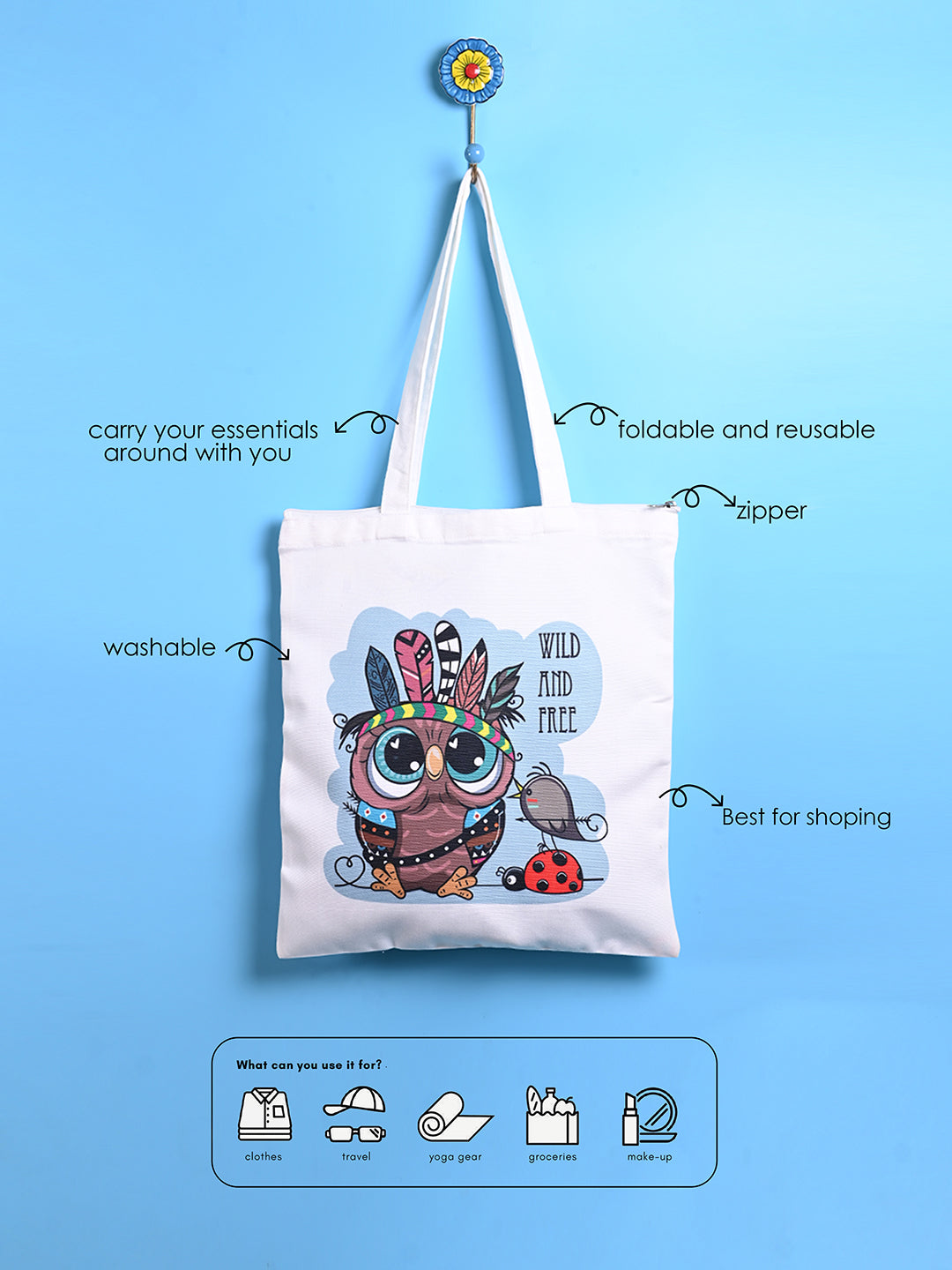 OWL TOTE BAG