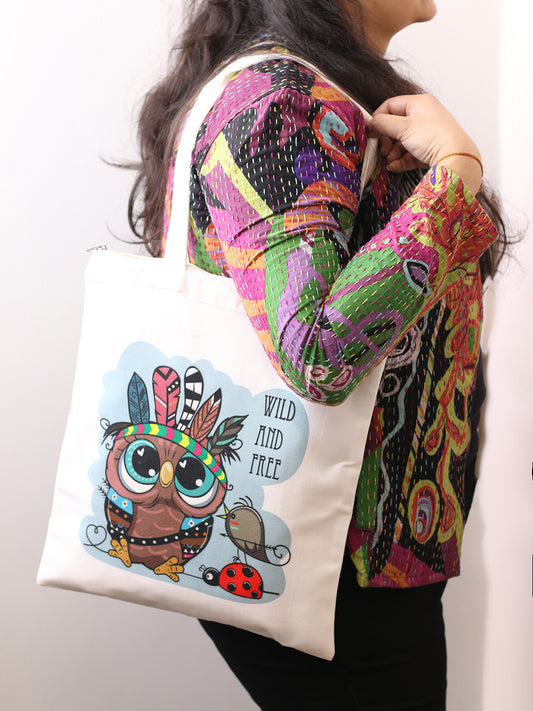 OWL TOTE BAG